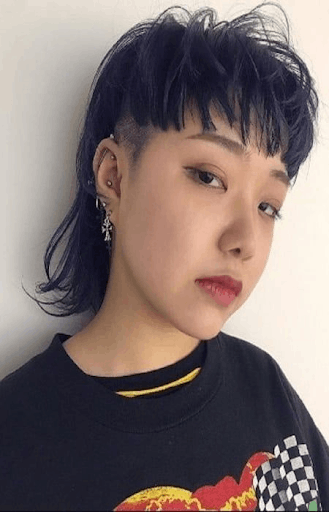 Shaved Sides Wolf Haircut Style