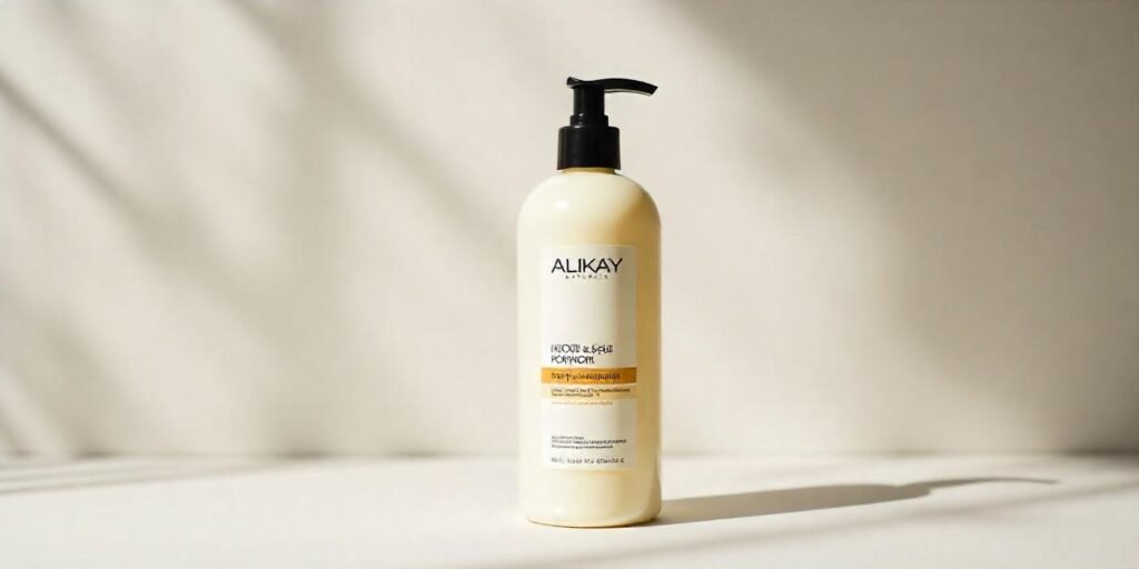 Alikay Naturals Honey and Sage Deep Conditioner bottle, designed for dry hair,
