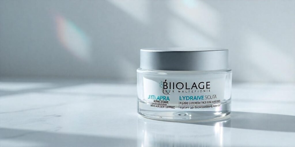 "Biolage Matrix Ultra Hydra Source Hair Conditioning Balm for dry hair hydration and nourishment."